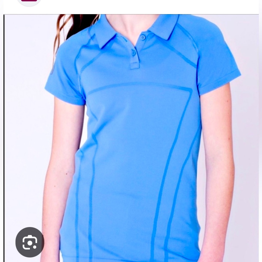 IVIVVA girls fly tech blue polo top in excellent condition - Picture 1 of 6